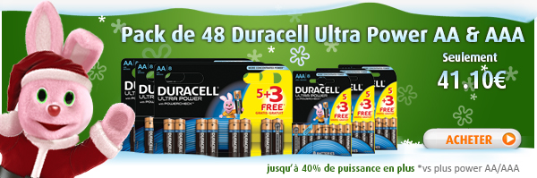 Duracell Ultra Power AA/AAA Pack
