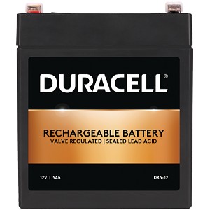 Batterie de sécurité Duracell 12V 5Ah VRLA