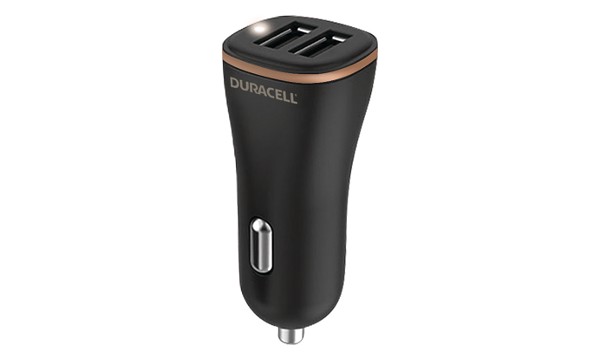Chargeur de voiture Duracell 18W + 12W USB-A