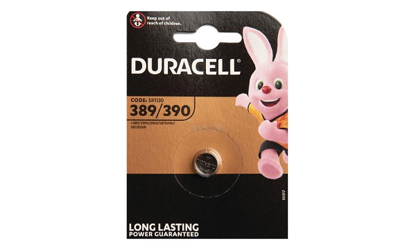 D389/D390 Duracell Plus Pile bouton