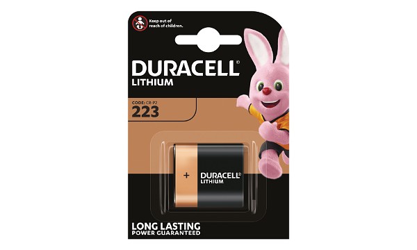 Batterie Duracell 6V Lithium