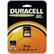   La technologie SDHC (SD haute capacité) de Duracell 4gb 