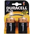 Duracell Plus D Size 2 Pack