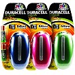 Mini Chargeur Couleur Duracell + 2 piles AA