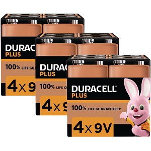 Duracell Plus Power - Piles Alcalines (9V x 4) - Magasin de Jeux & Jouets  Monsieur Jouet
