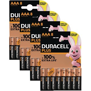 Paquet d'offres spéciales Duracell Plus 32x AAA