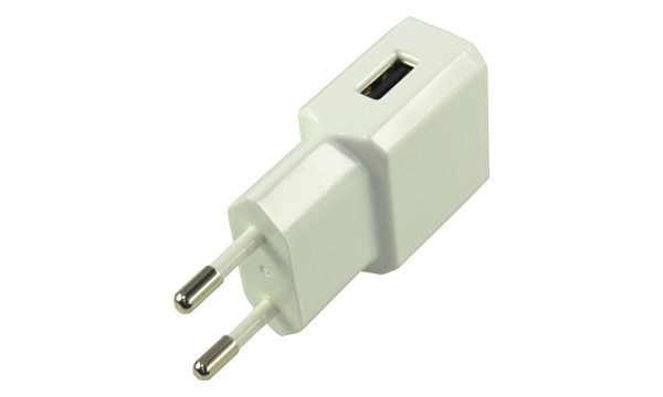 2A Single Port USB Charger (EU) - White