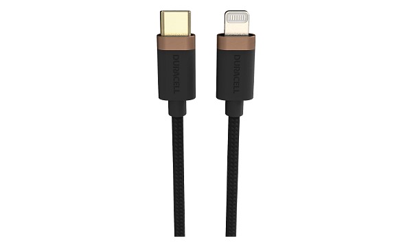Câble USB-C vers Lightning Duracell 2m