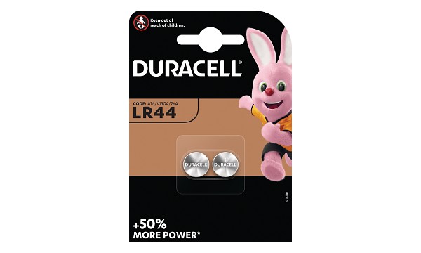 Pile bouton Duracell LR44