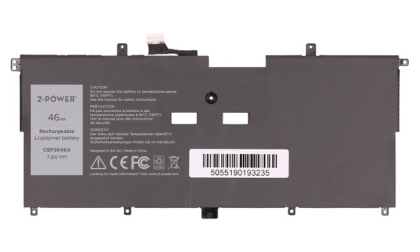 XPS 13 9365 2-in-1 Batterie