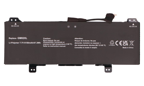Chromebook 14-ca051nd Batterie (Cellules 2)