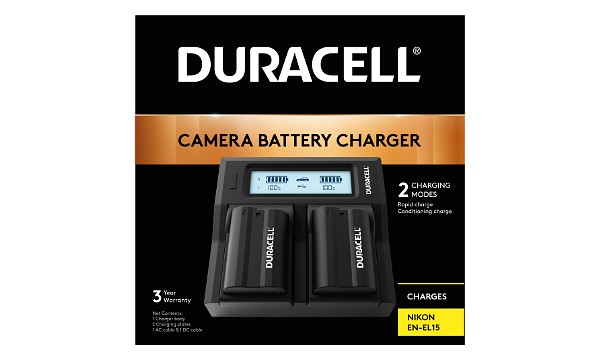 D850 Chargeur de batterie double Nikon EN-EL15