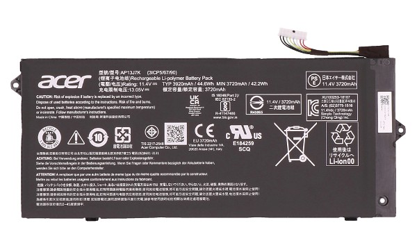 ChromeBook C732 Batterie (Cellules 3)