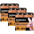 Duracell Plus Power 9v PP3 Pack de 12